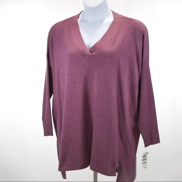 Style & Co V Neck Tunic - Picture 2 of 9